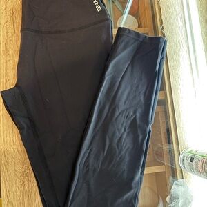 DFYNE Yoga Women Black Performance Leggings